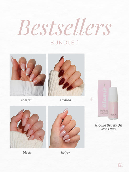 Bestsellers 1 press-on nail bundle by Glowie by Her