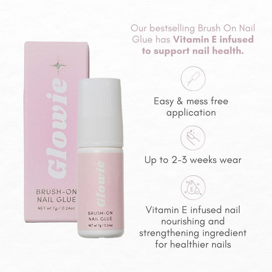 Glowie nail glue and sticky tabs value pack by Glowie by Her