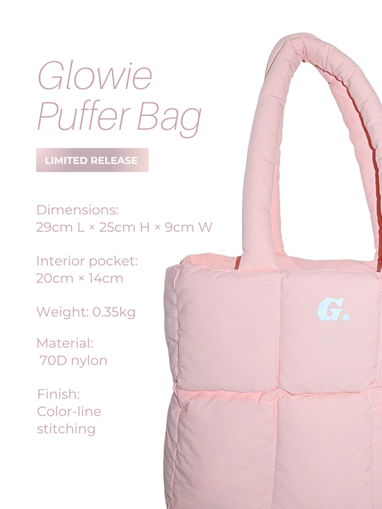Glowie puffer bag by Glowie by Her