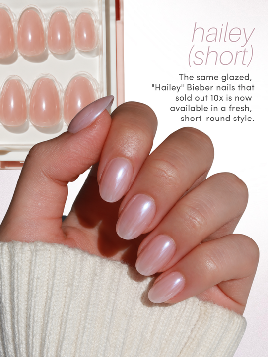 Short Nails 1.0 press-on nail bundle by Glowie by Her